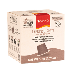 Torrié Expresso Forte Cápsula Home Compostable
