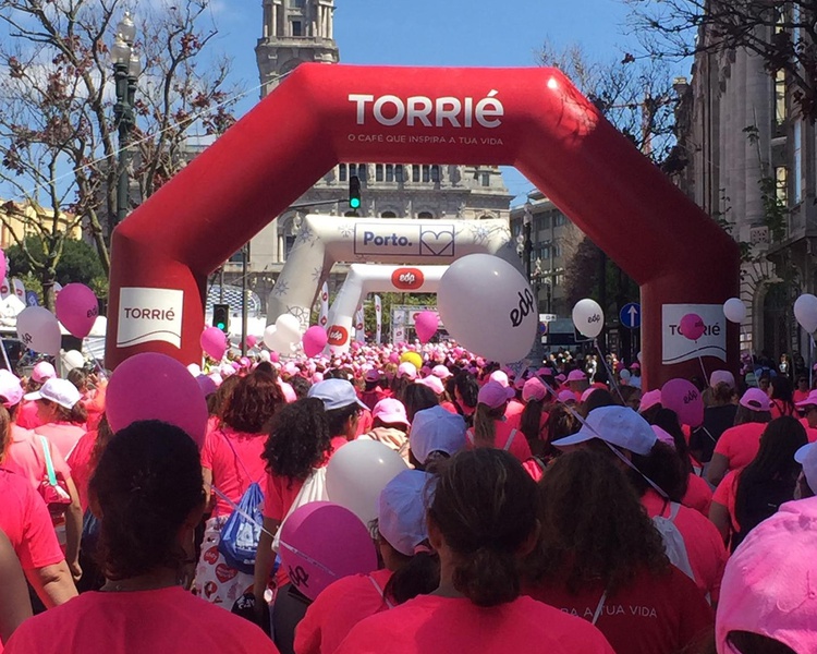 Torrié na Corrida da Mulher